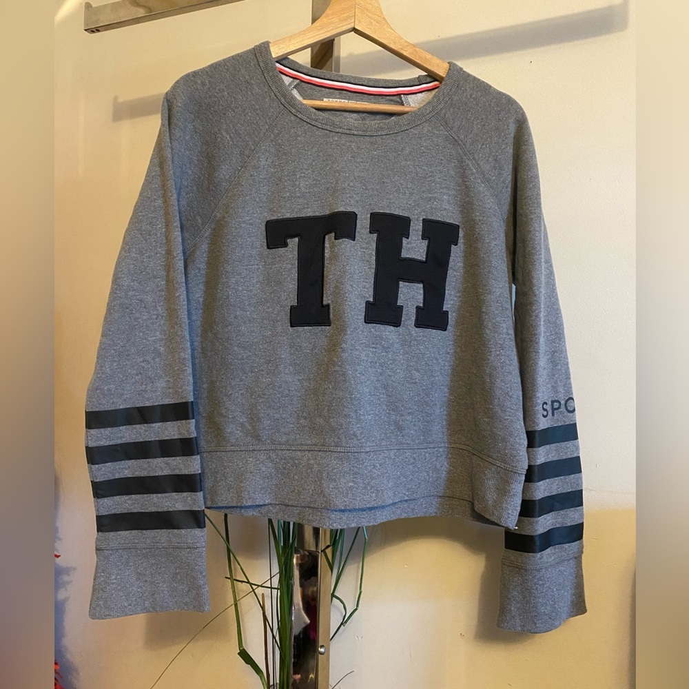Tommy Hilfiger Women's Sport Stripe Sweatshirt Size M